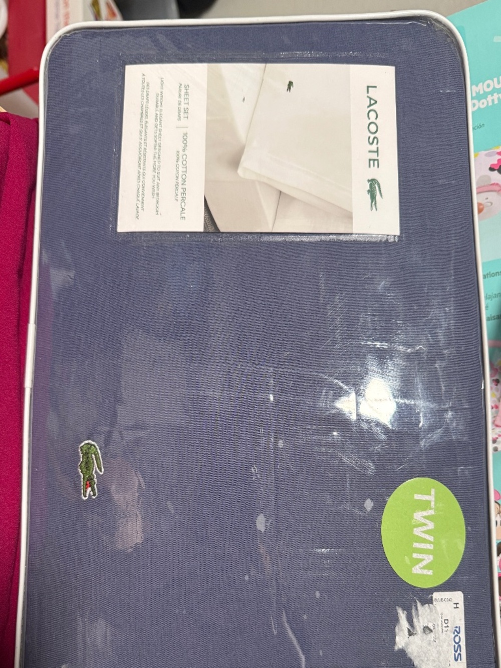 Lacoste Twin Sheet Set